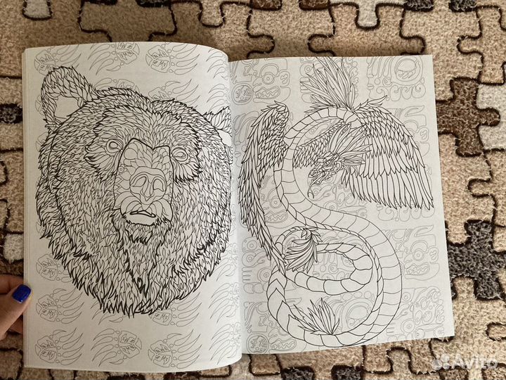 Раскраска антистресс новая, альбом для рисования