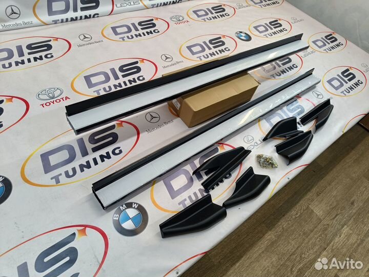 Пороги Toyota RAV4 ха30 2006-2012