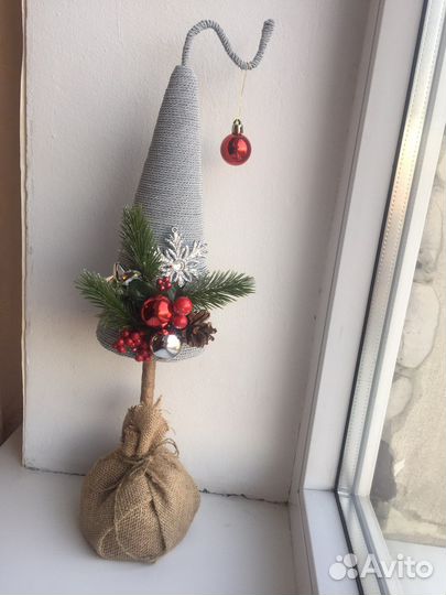 Топиарий новогодний
