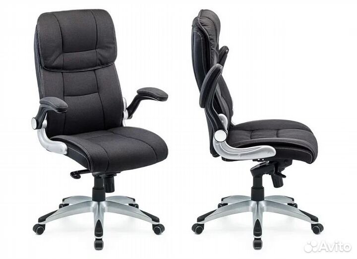 Кресло Николас Nickolas (до 250 кг.) черная ткань