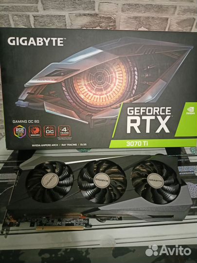Видеокарта RTX 3070ti