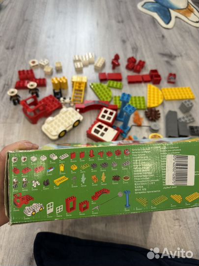 Lego duplo пожарное депо 10903