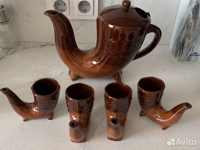 Набор глиняной посуды