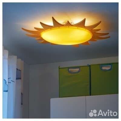 Люстра(светильник) солнышко в детскую