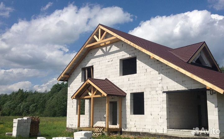 Строительство коттеджей И домов из газобетона