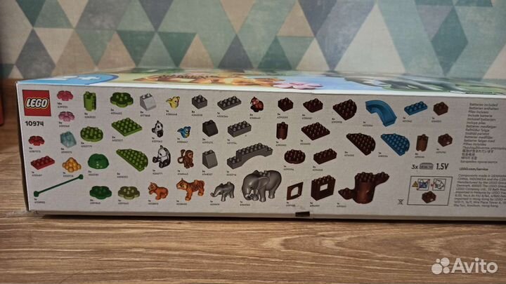 Lego 10974 - Дикие животные Азии (новый)