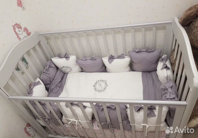 Бортики в детскую кроватку купить в Истре | Личные вещи | Авито