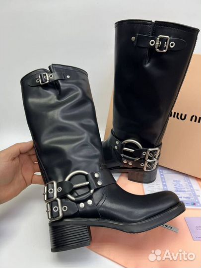 Сапоги женские MIU MIU