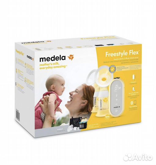 Молокоотсос электрический двойной Medela