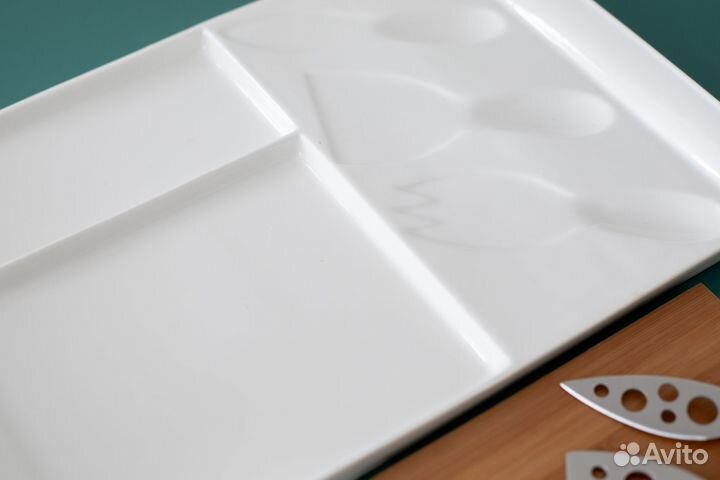 Подарочный набор для нарезки и сервировки сыра