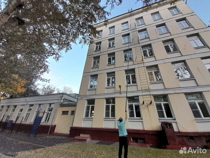 Мойка окон и фасадов