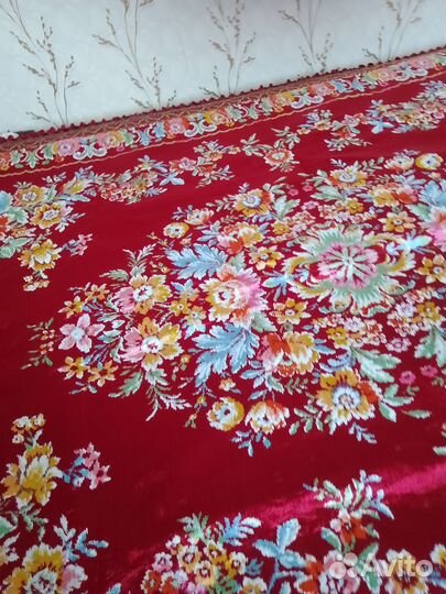 Плюшевое покрывало, ковер СССР