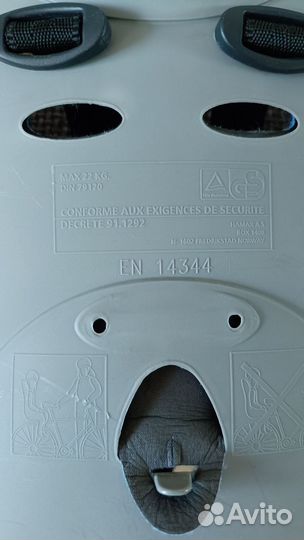 Детское Велокресло и велошлем Hamax Норвегия