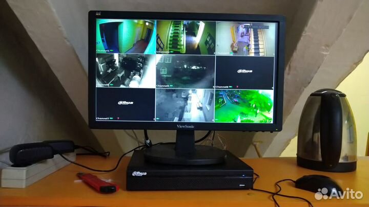 Видеонаблюдение под ключ с гарантией до 2-х лет