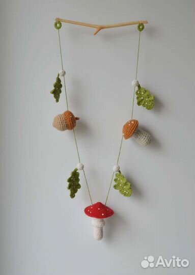 Гирлянды и подвесы в лесном стиле