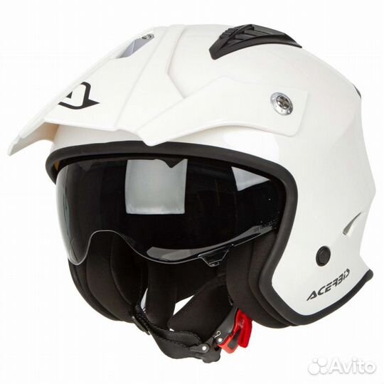 Мотошлем Acerbis JET aria White XS