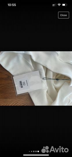 Wardrobe nyc белая толстовка