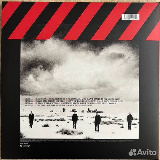 Виниловая пластинка U2 - How To Dismantle An Atomic Bomb (Black Vinyl 2LP)