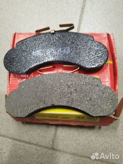 Колодки тормозные перед,mercedes MB 100 к-т