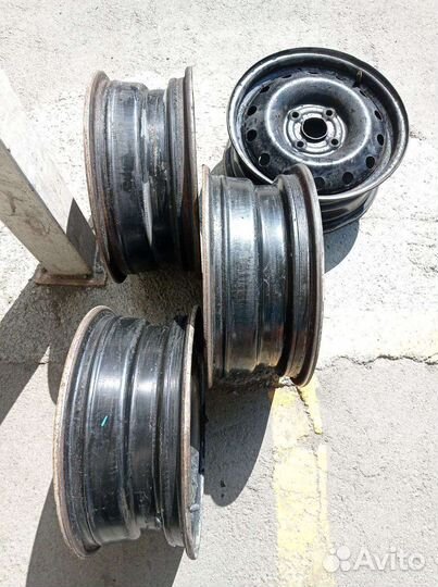 Диски штампованные R15 на chevrolet