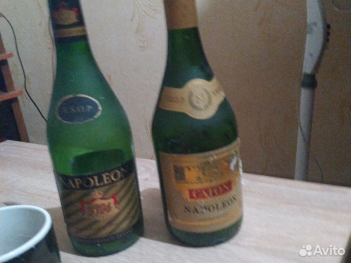 Бутылки СССР Коньяк наполион