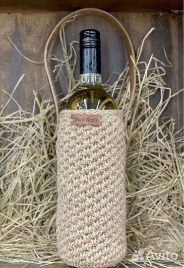 Бутылочница из джута
