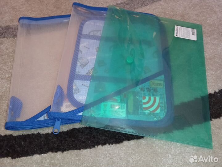 Тетради школьные и папки А5