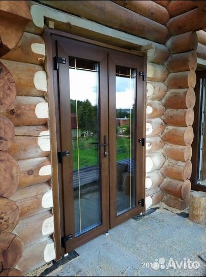 Окосячка обсада (коробки) и окна в деревянный дом