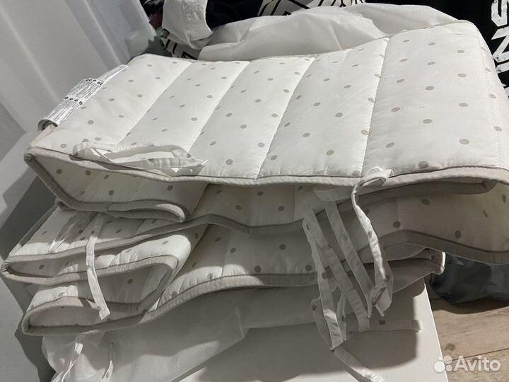 Бортики в кроватку икеа ленаст