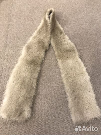 Норковый воротник 79 см