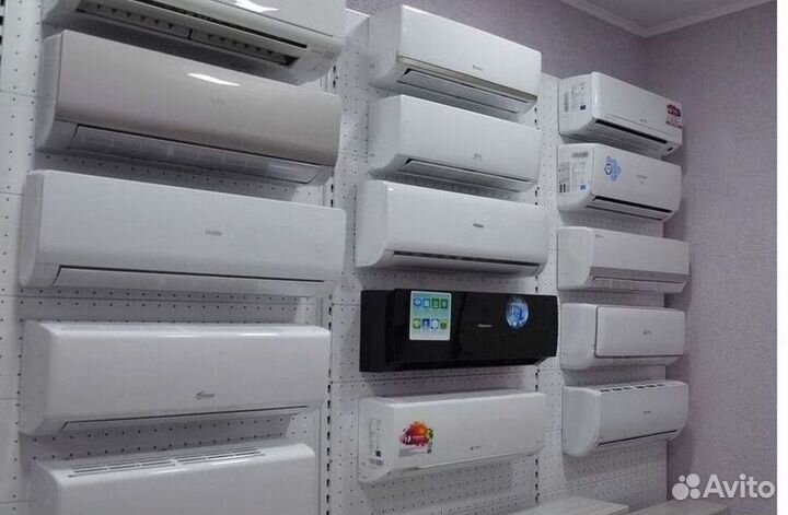 Сплит система с установкой