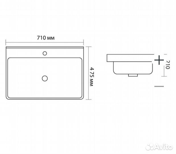 Раковина Ирис