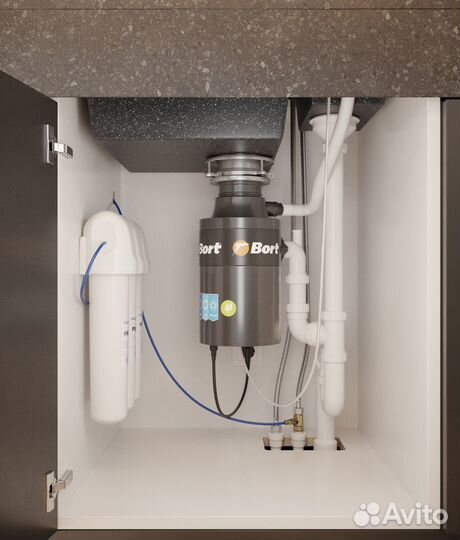 Измельчитель пищевых отходов Bort titan 4000