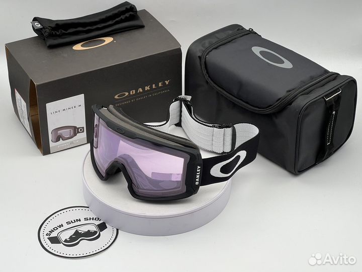 Горнолыжная маска Oakley Line Miner M Prizm Clear