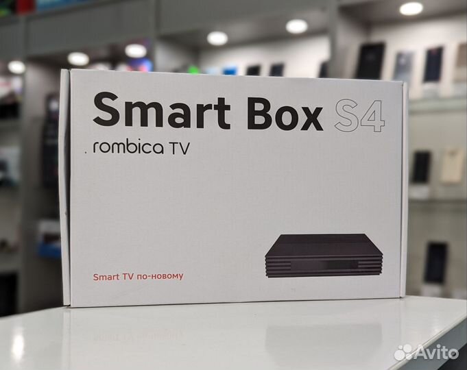SMART TV приставка Rombica SMART Box S4