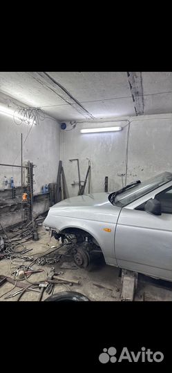 Переднее крыло на priora