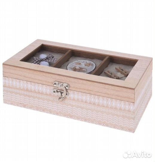 Шкатулка деревянная
