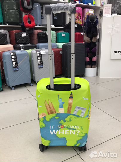 Чехол для чемодана плотный, размер S (арт. 84215)