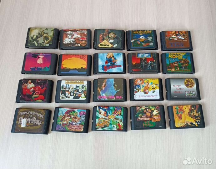 Картридж на sega 16-bit