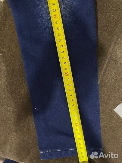 Джинсы утепленные для девочки 110 -116 размер