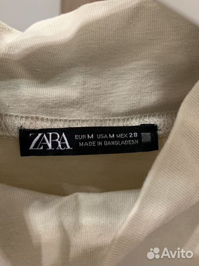 Футболка/водолазка zara
