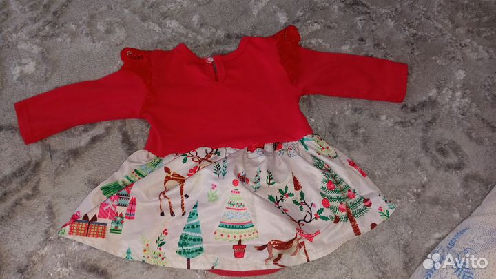 Платье боди для девочки