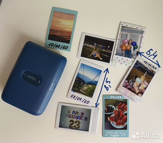 Печать Instax Инстакс фото полароид