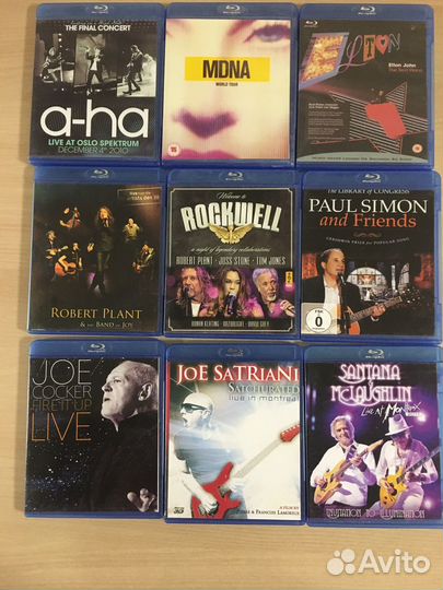 Диски музыкальные Blu ray идеал