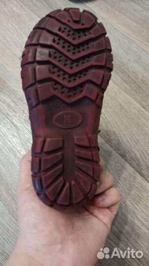 Ботинки зимние детские 26 размер