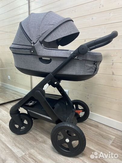 Коляска Stokke Trailz V6 люлька+шасси