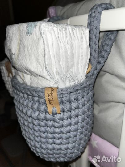 Подвесная корзина на кроватку