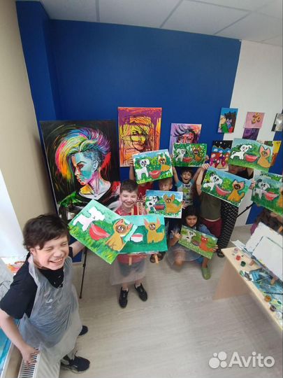 Мастер класс по живописи и рисованию