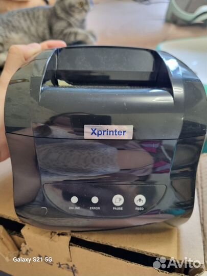 Термопринтер этикеток xprinter xp 365b