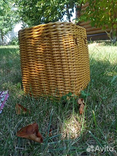 Корзина плетёная для интерьера